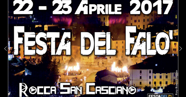 Festa del falò a Rocca San Casciano